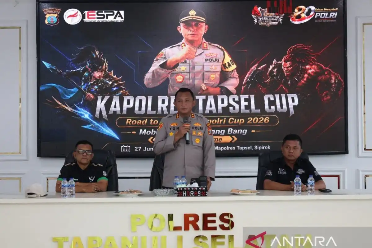 Kapolres Tapsel Cup Road to E-Sport Kapolri Cup 2026 Sukses Digelar, Tim Pemburu Dollar Raih Juara
