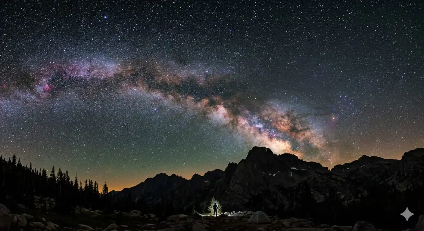 Kenapa Langit Malam Gelap Padahal Ada Miliaran Bintang?