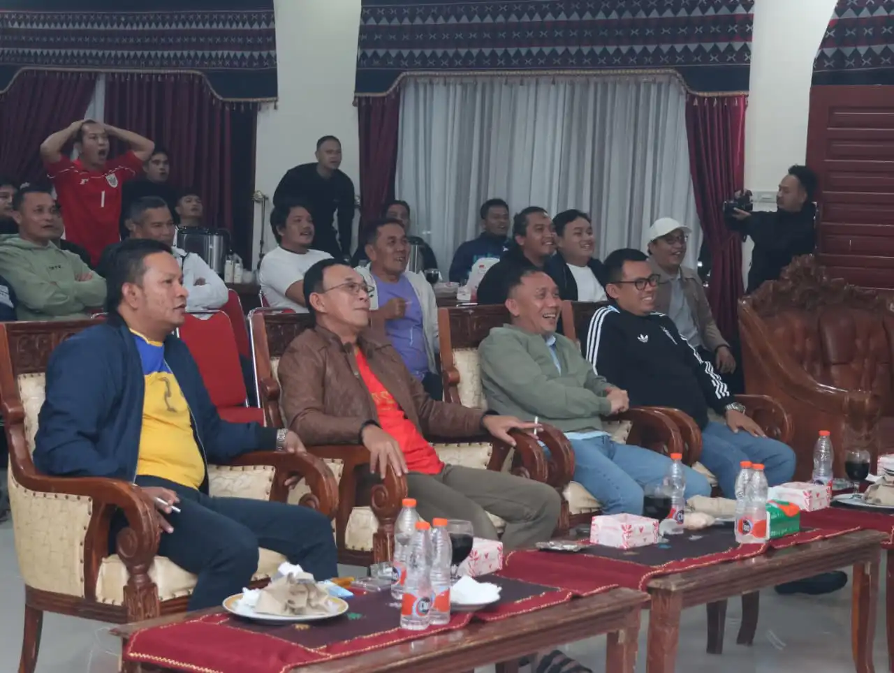 Nobar Final Piala Dunia 2026 di Pendopo Bupati Tapsel Berlangsung Seru, Argentina Tumbang 0-1 dari Spanyol