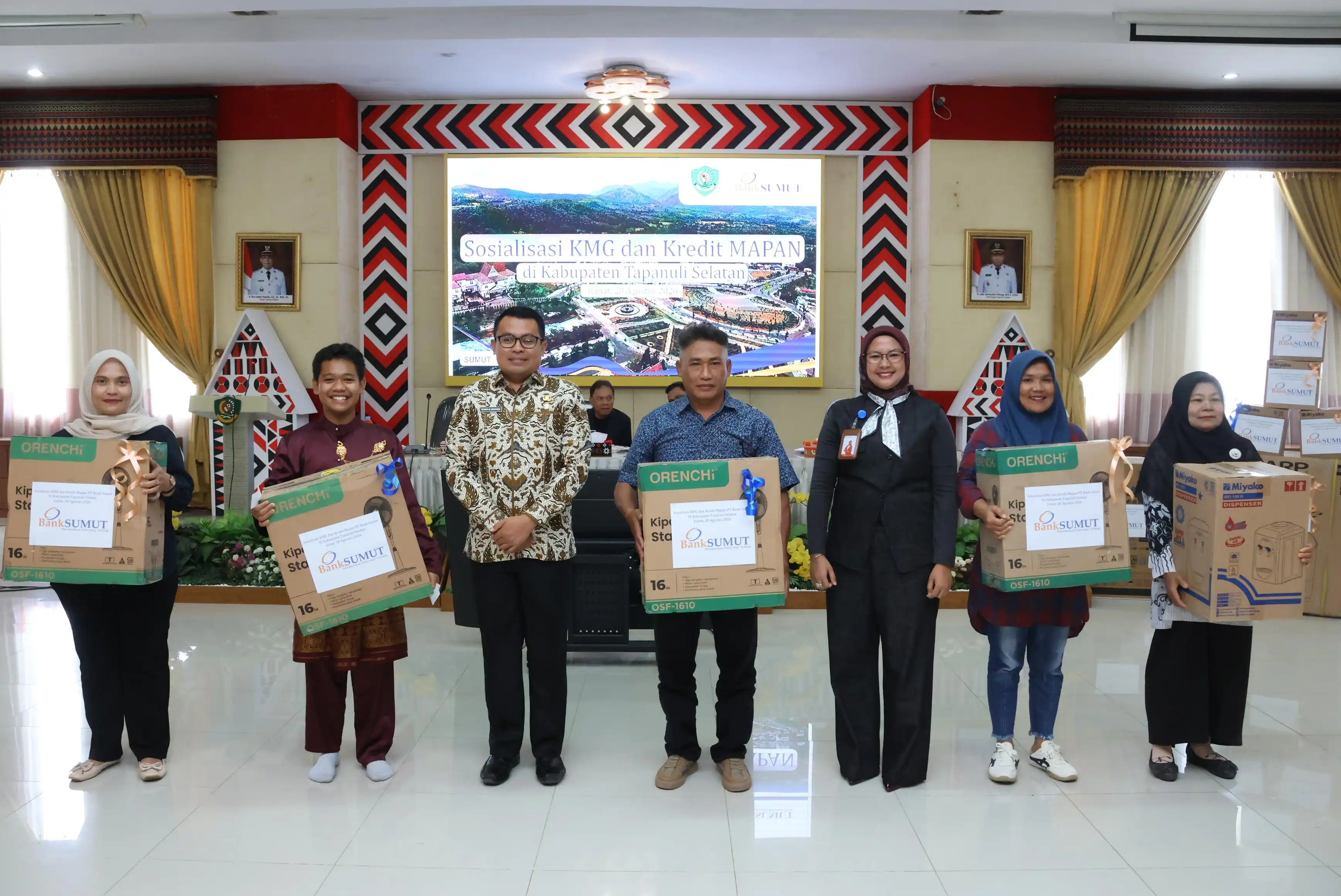 Wabup Jafar Dorong ASN Tapsel Siapkan Masa Pensiun melalui Kredit Mapan Bank Sumut
