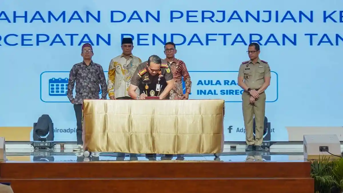 Baru 6.030 dari 14.683 Bidang Bersertifikat, Pemko Medan Dukung Percepatan Tanah Wakaf   