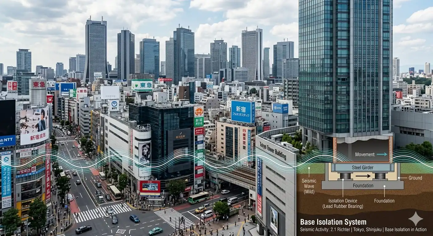 Kenapa Jepang Sering Gempa tapi Bangunannya Tetap Berdiri? Rahasia Teknologi Tahan Gempa yang Mendunia