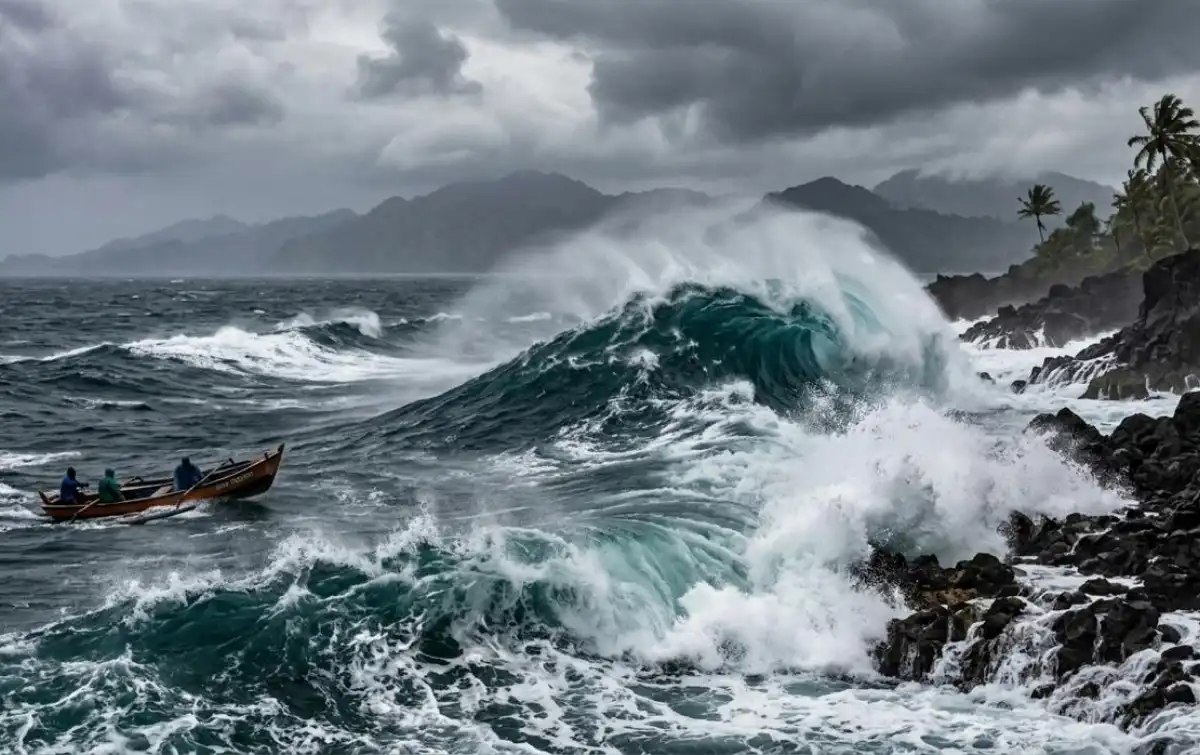 BMKG Peringatkan Gelombang Tinggi di Perairan Sumut pada 9–12 Maret 2026