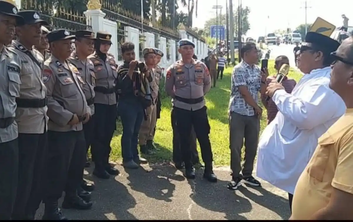 Gordang Sambilan Centre Demo Bupati Madina, Isu OTT hingga Klaim Utang Pilkada Mengemuka