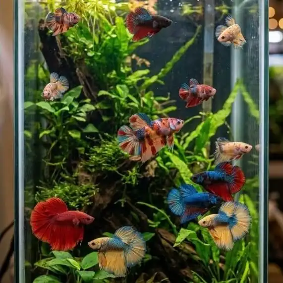 Kenapa Ikan Hias Sering Bersembunyi di Balik Dekorasi Akuarium?