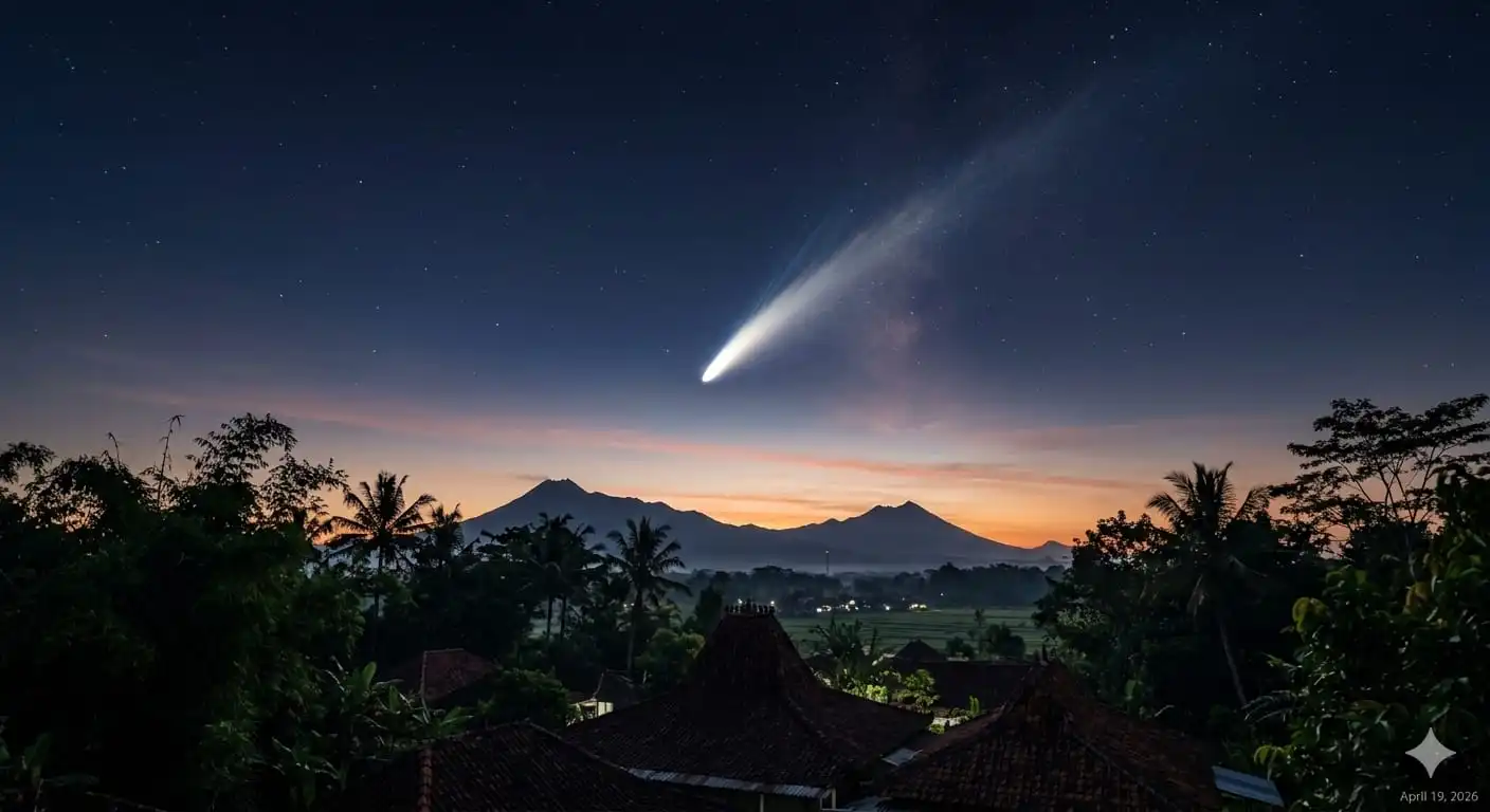 19 April: Komet Pan-STARRS Capai Puncak Kecerahan, Momen Langka 170.000 Tahun Sekali