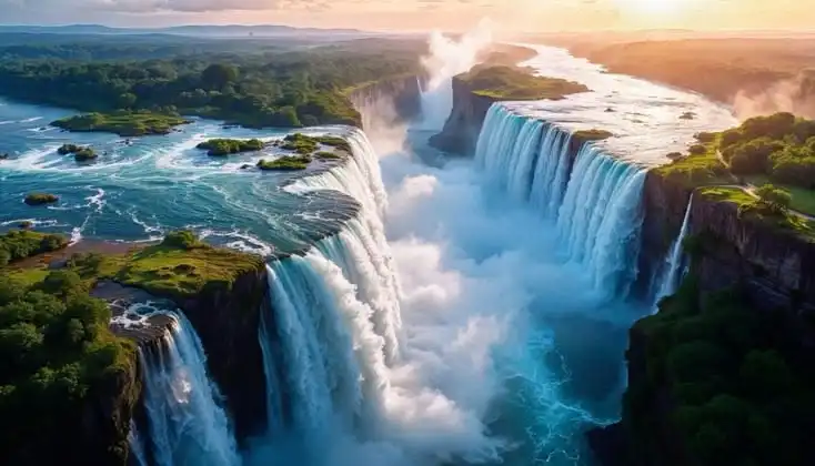 Victoria Falls Zambia: Air Terjun Raksasa dengan Suara Gemuruh yang Menaklukkan Dunia