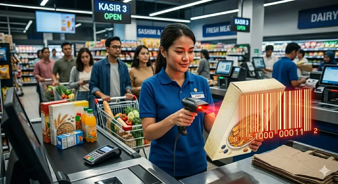 Barcode-Garis-Garis Hitam yang Mengubah Dunia Belanja,Dari Mana Asalnya?