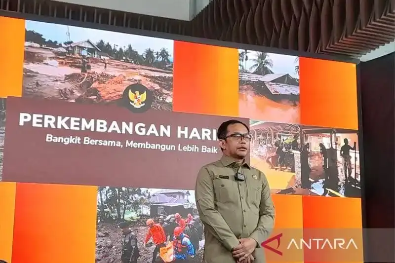 BNPB: Korban meninggal bencana Sumatera 1.177 orang per 4 Januari