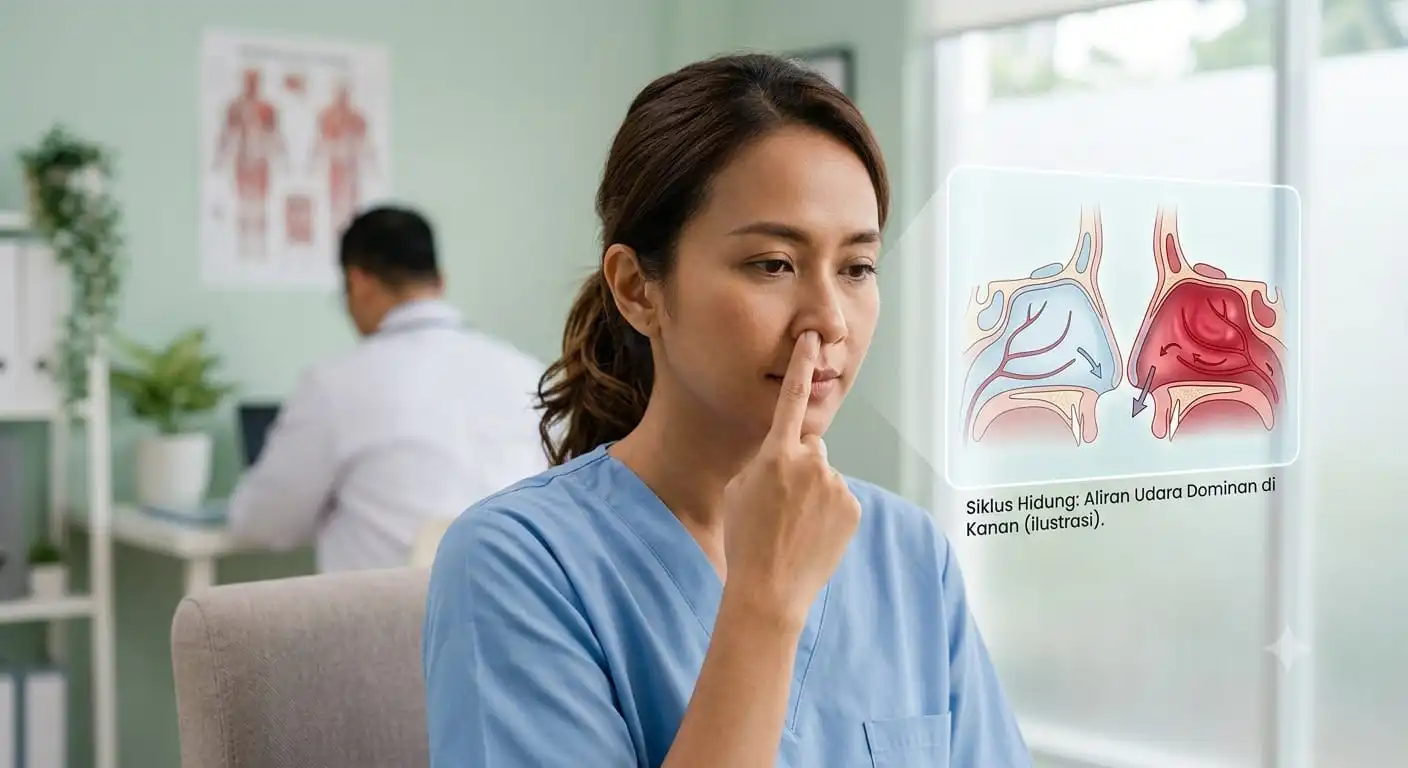 Sering Merasakan Hidung Tersumbat Bergantian? Ini Penjelasannya