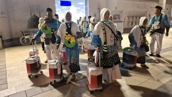 67.683 Jemaah Haji RI Tiba di Madinah, 14 Ribu di Antaranya Lansia  