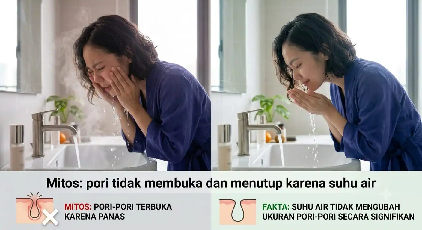 Cuci Wajah Dengan Air Dingin atau Air Hangat? Jangan Salah Pilih, Ini Penjelasan Dokter Kulit