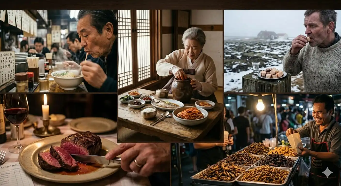 Kebiasaan Makan Paling Aneh di Berbagai Negara