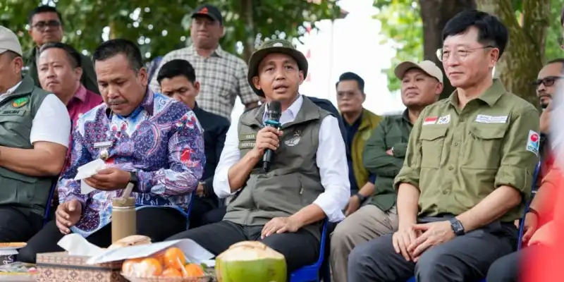 Indonesia dan Korea Selatan Bangun Pusat Pengendalian Karhutla di Sumatera Selatan untuk Perkuat Mitigasi Kebakaran Hutan