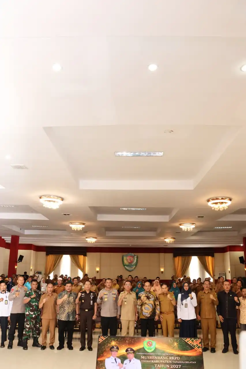 Bupati Gus Irawan Buka Musrenbang RKPD 2027, Tapsel Siap Masuk Fase Ekspansi Pascabencana