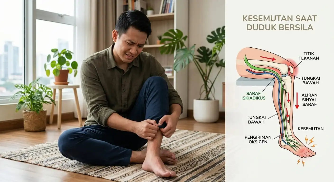 Kaki Tiba-Tiba Kesemutan?Jangan Langsung Dianggap Sepele, Kenali Penyebabnya