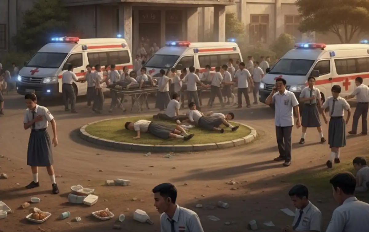 Ratusan Siswa SMK HKBP Sidikalang Diduga Keracunan MBG, Dilarikan ke Rumah Sakit