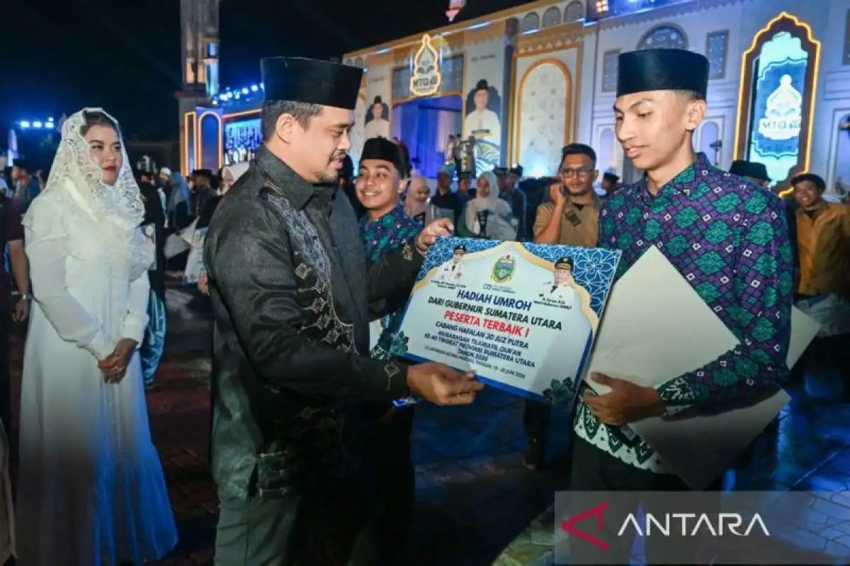 Bobby Nasution Tekankan Nilai Alquran dalam Penutupan MTQ ke-40 Sumut di Deli Serdang
