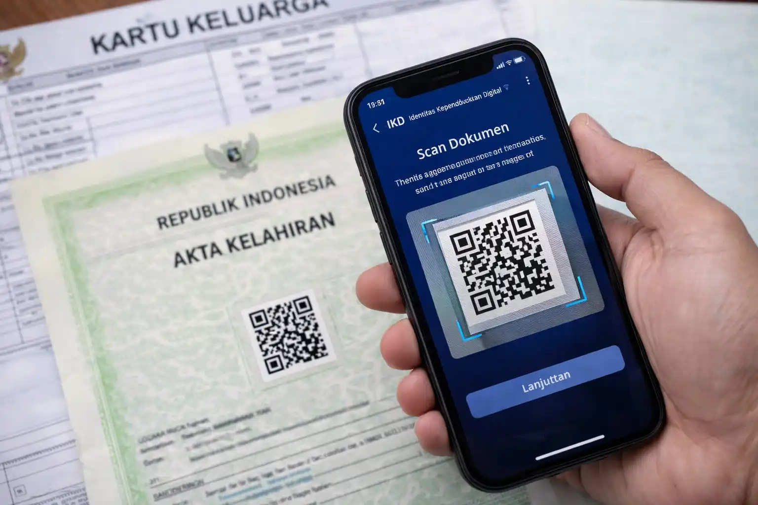 Mulai 2026, Pemindaian QR Code Dokumen Kependudukan Wajib via IKD: Bagaimana Nasib KK & Akta Kelahiran?