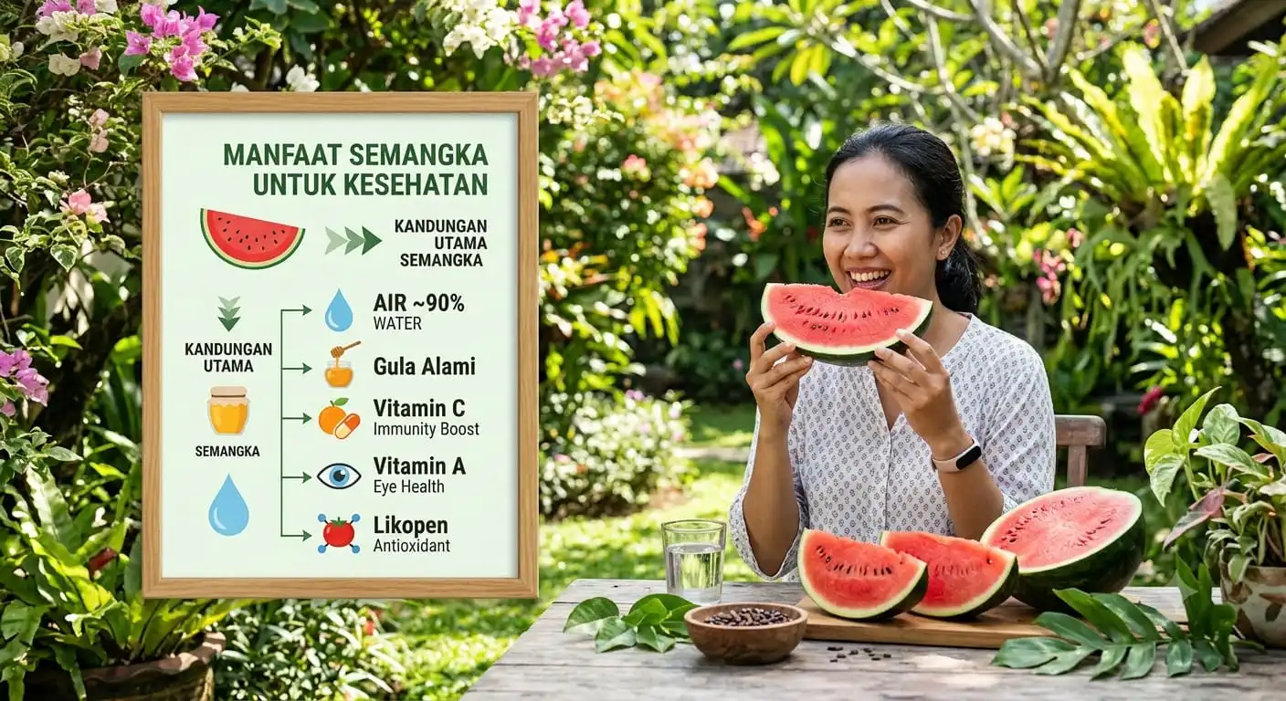 Manisnya Semangka, Benarkah Kandungan Gulanya Tinggi?Ini Jawabannya