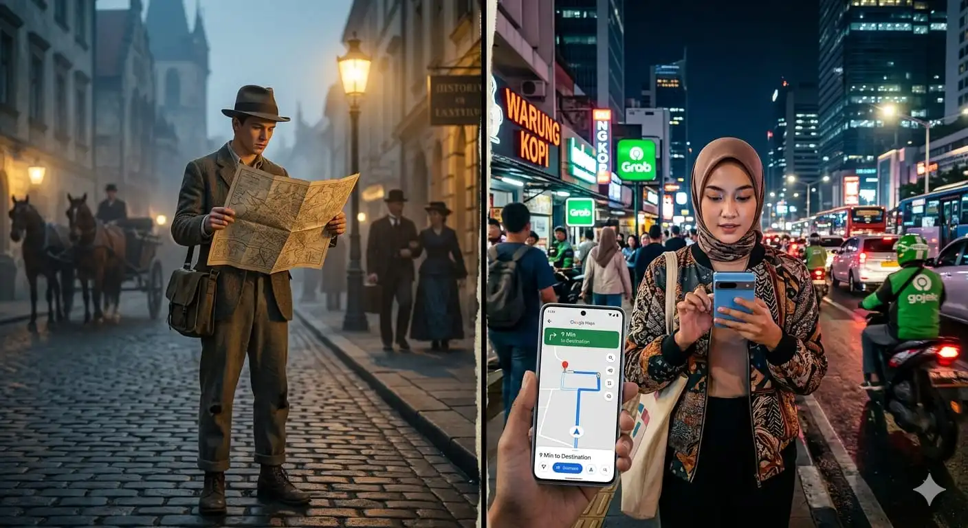 Google Maps: Penemuan yang Membuat Manusia Modern Agar Tidak Tersesat