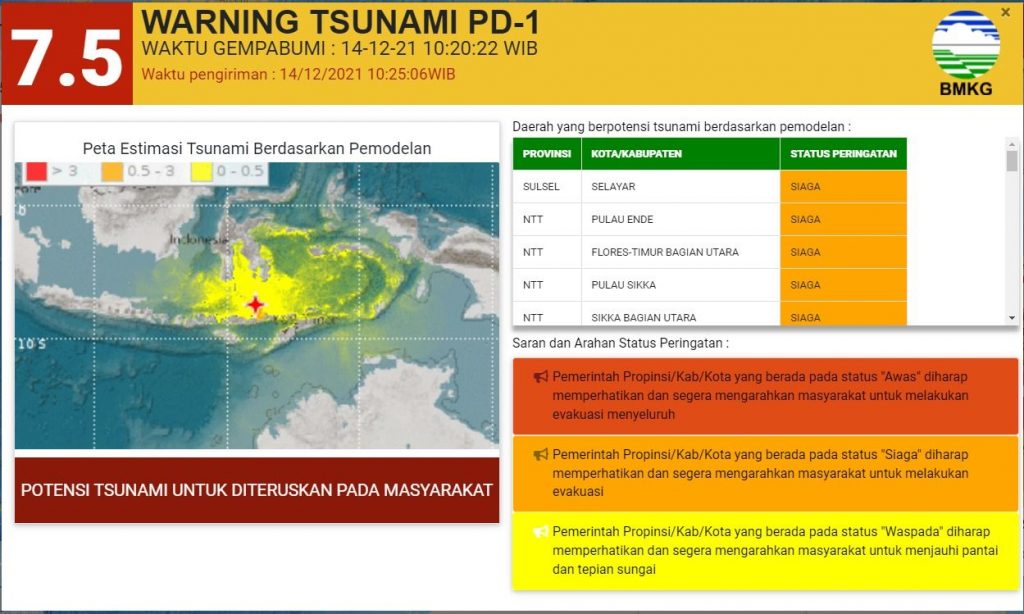 Gempa Wilayah NTT