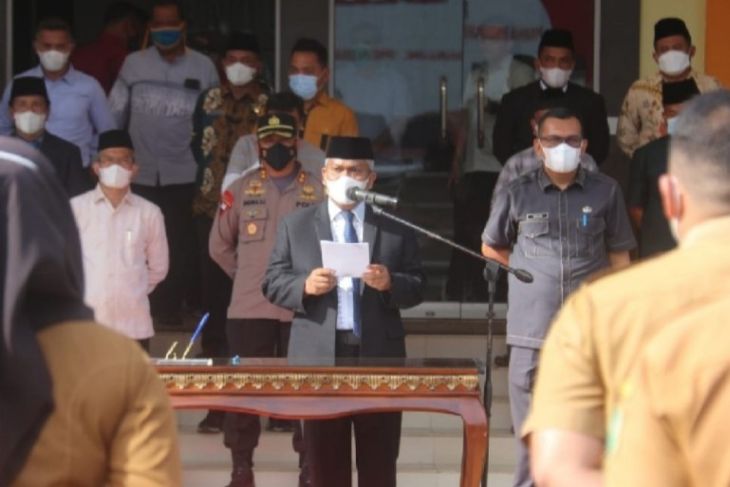 Plt Bupati Lantik 193 pejabat fungsional di lingkungan Pemkab Palas