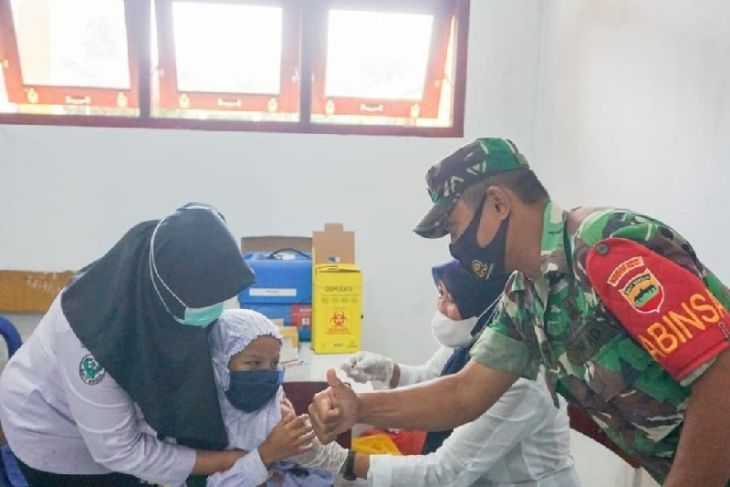 Satgas COVID-19 Palas gelar vaksinasi anak usia 6 -11 tahun