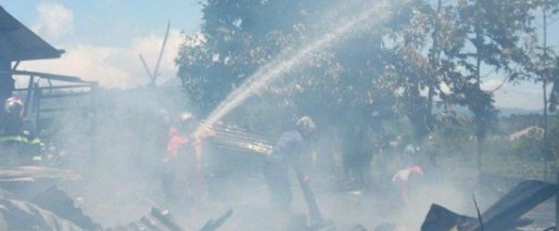 MIN 4 Padang Garugur Nyaris Ludes Terbakar Akibat Anak-anak Bakar Sampah