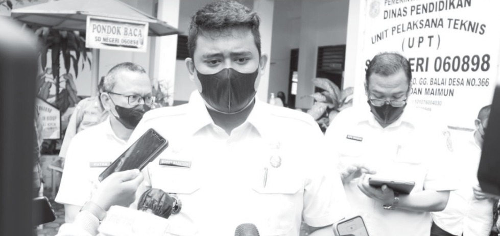 Antisipasi Penyebaran Covid-19 Di Sekolah, Bobby Nasution Imbau Orang Tua Bawa Anak Vaksin