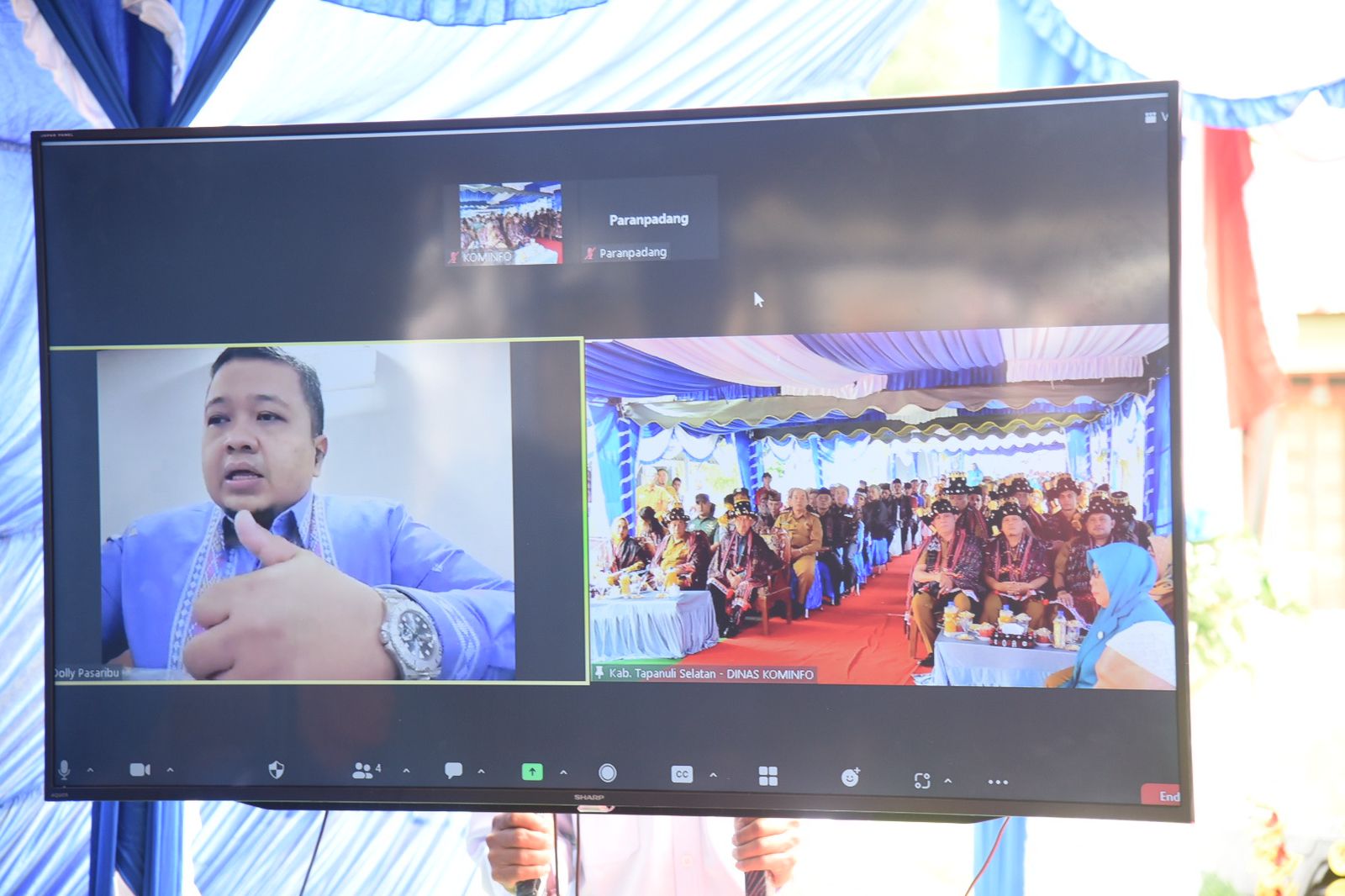 Bupati Tapsel Harap Desa Paran Padang Raih Juara Lomba Desa Binaan Tingkat Provinsi Sumut