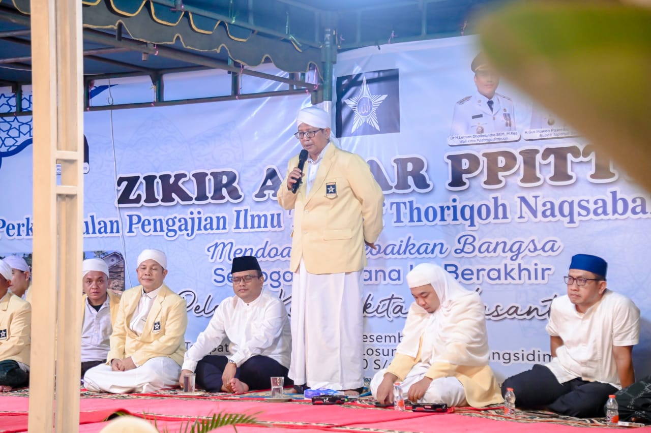 Dari Padangsidimpuan, Zikir Akbar PPITTNI Gaungkan Seruan Kembali ke Jalan Allah