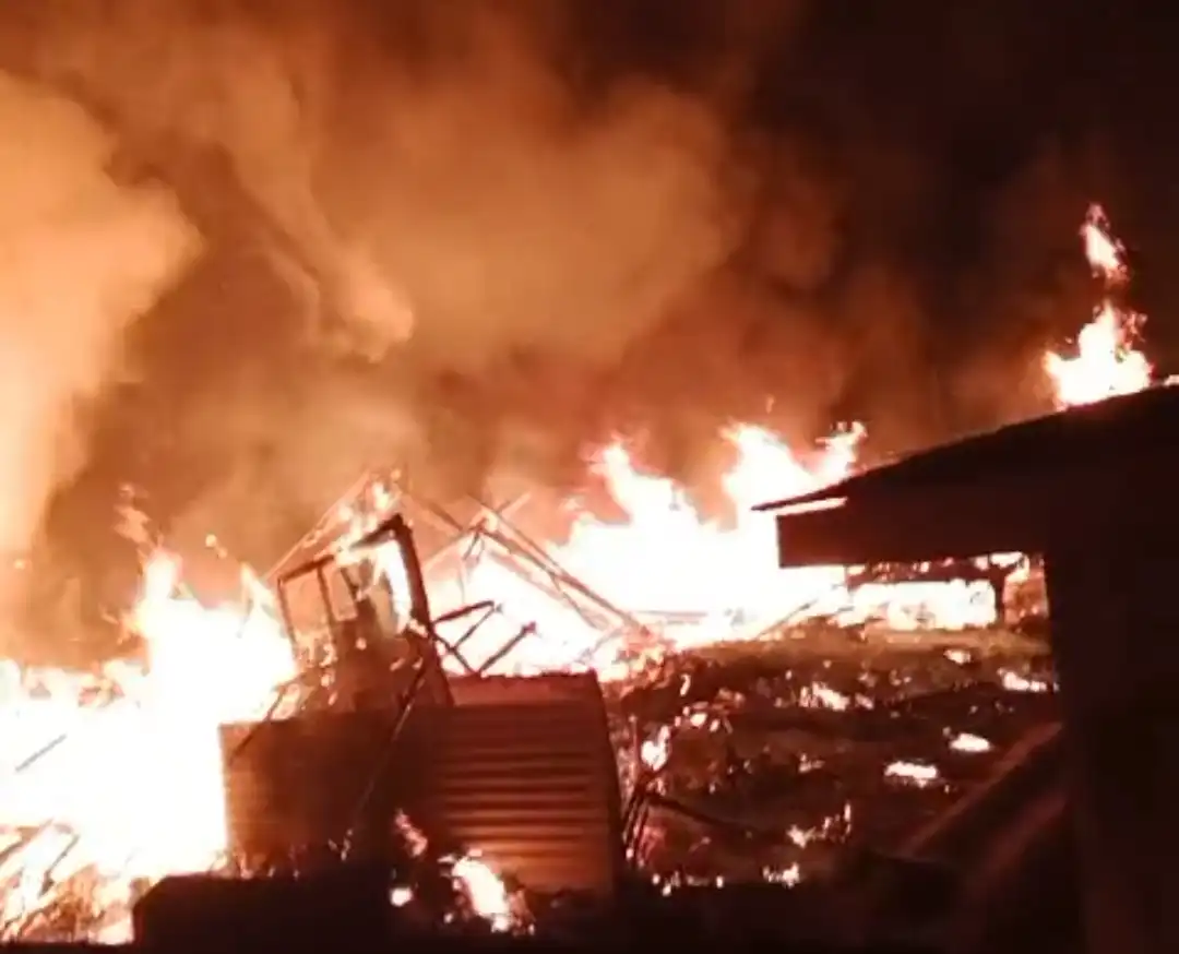 Rumah KPM PKH di Banyukapah Sampang Terbakar, Diduga Akibat Korsleting Listrik