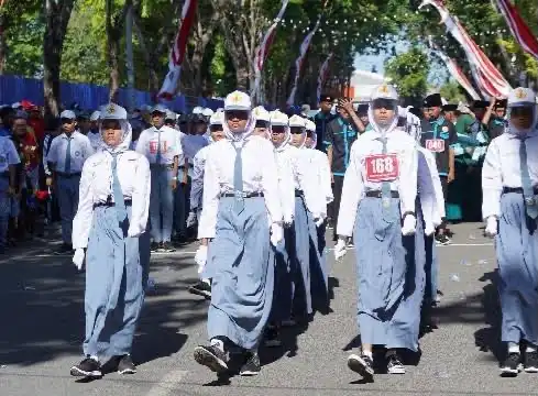 Polres Sampang Imbau Latihan Gerak Jalan Tidak Dilakukan di Jalan Raya