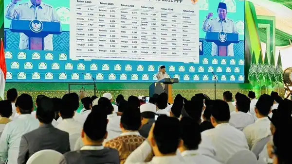 Sebut Nahdliyin Ada di Semua Partai, Prabowo Presiden: Belajar Politik dari NU