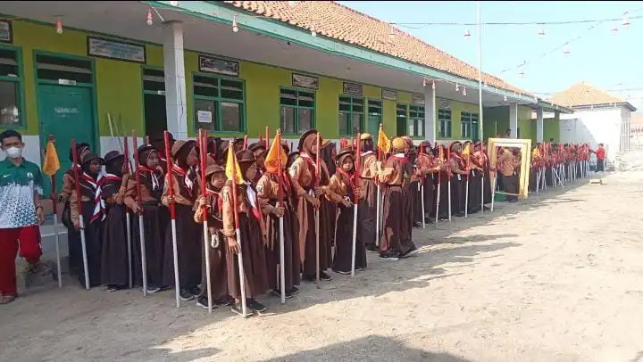 PGMI Gelar Perjusaha, Perkuat Tali Silaturahmi Siwa MI dan MTs Se-Pulau Mandangin