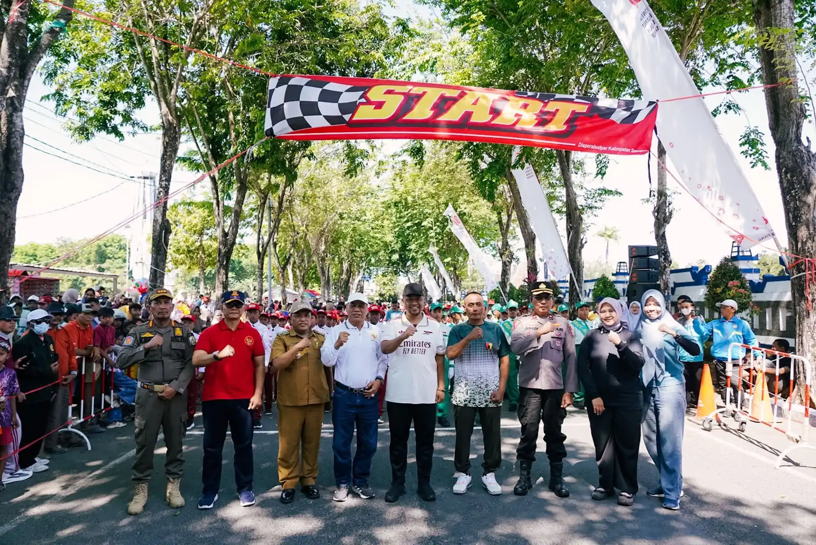Lomba Gerak Jalan TK/SD/MI Sampang 2026 Usai, Ini Daftar Juaranya