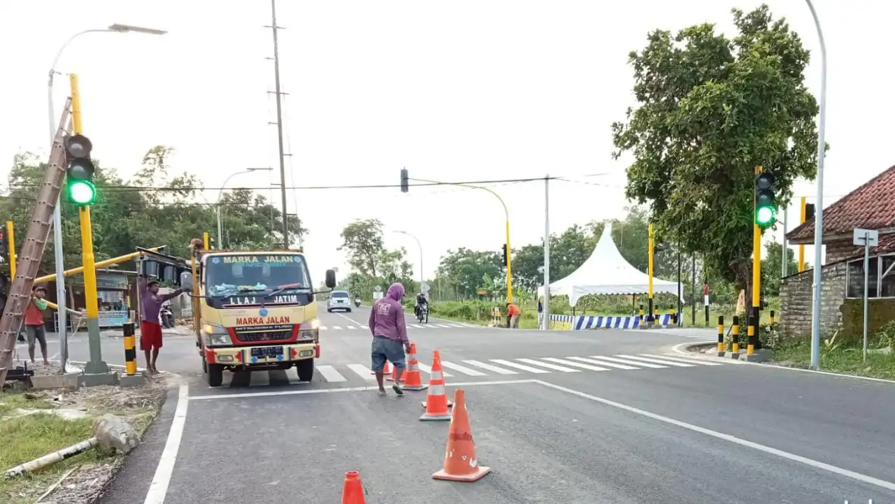  Minim Anggaran, Pemeliharaan Markah Jalan di Sampang Belum Menyeluruh