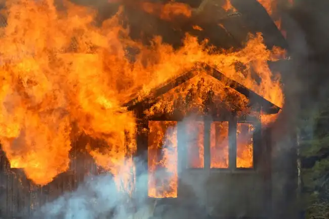 Rumah Warga di Pamekasan Terbakar