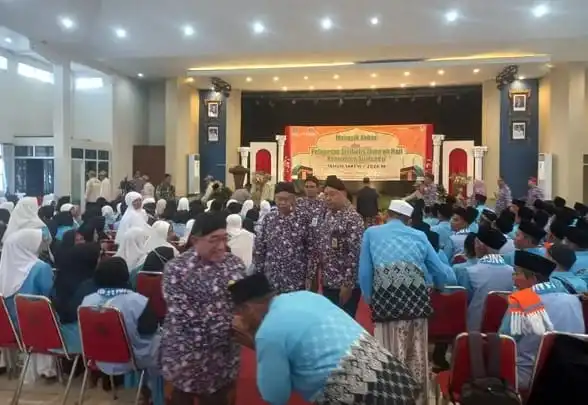 1.356 Jemaah Haji Sumenep Ikuti Manasik Haji Akbar, Tertua Usia 96 Tahun