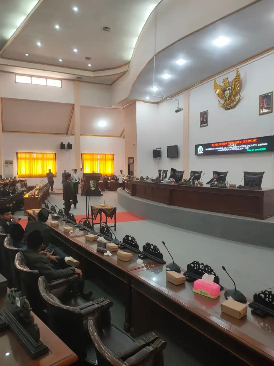 20 Anggota DPRD Sampang Absen di Rapat Paripurna Perdana Tahun 2026