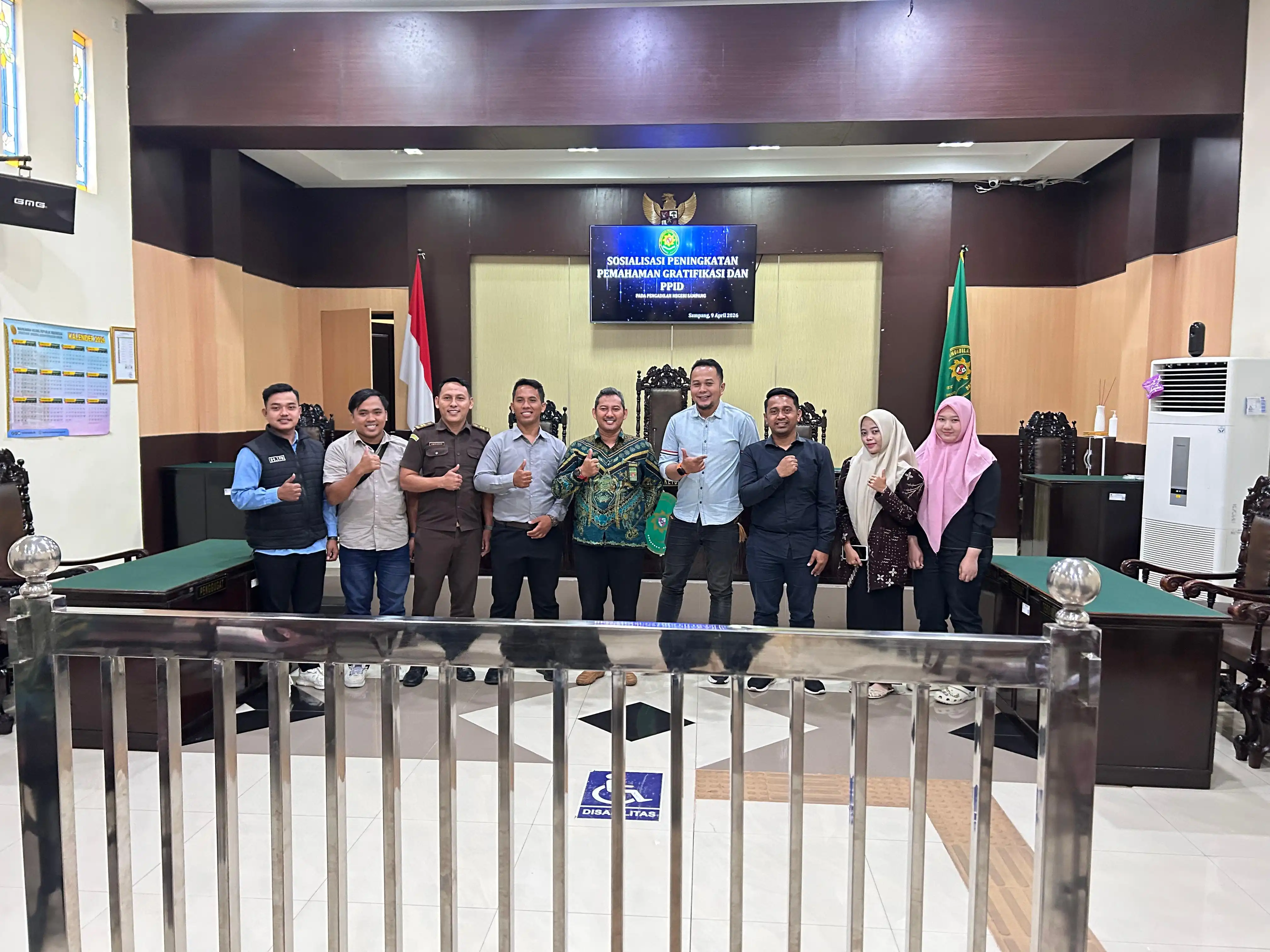 PN Sampang Tegaskan Larangan Gratifikasi, Pemberi dan Penerima Terancam Sanksi Pidana