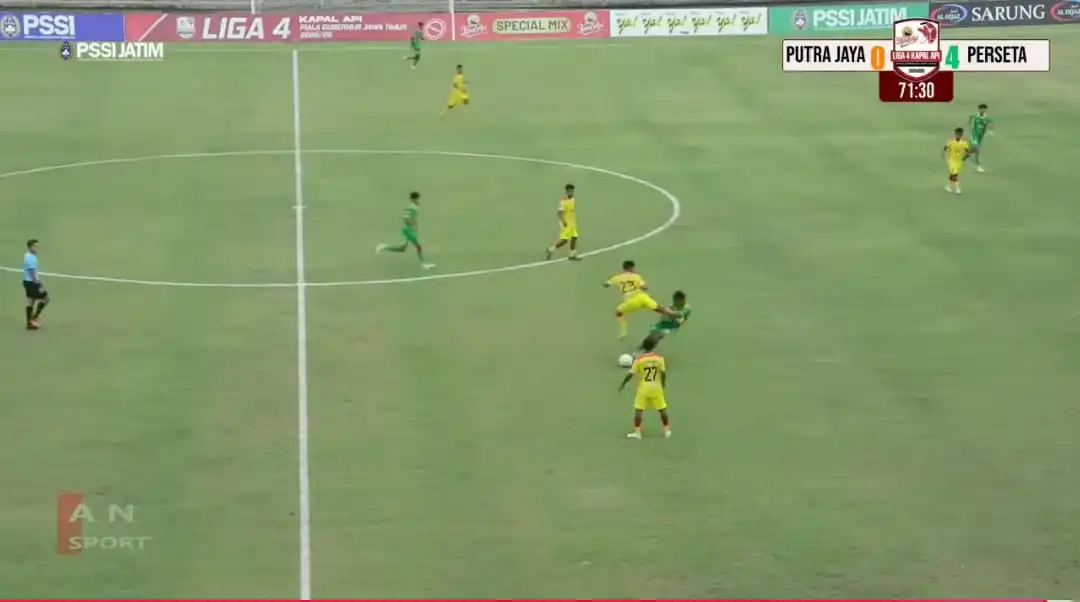 Laga Putra Jaya vs Perseta 1970 Diwarnai Aksi Tendangan Kungfu, Sanksi Berat Menanti