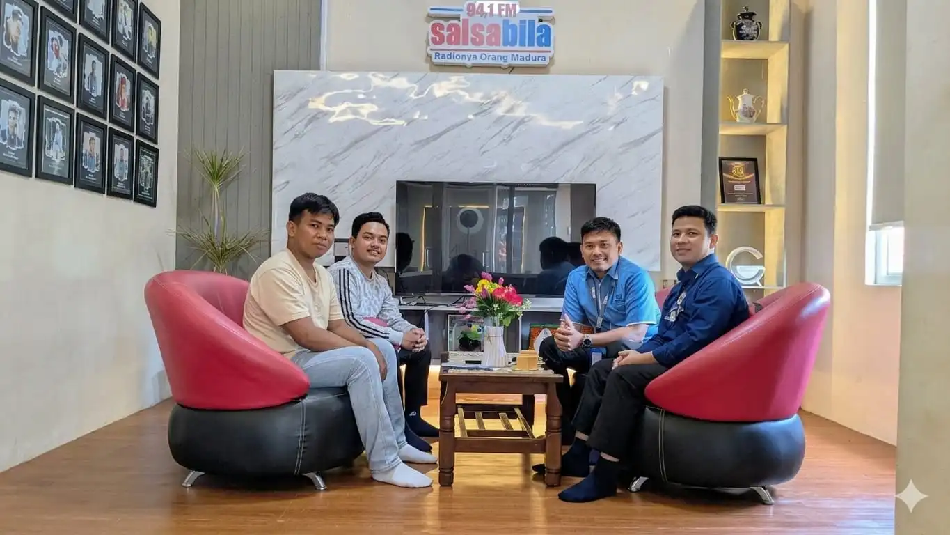 Kunjungi Radio Salsabila FM, Klinik Mata Sampang Tawarkan Program Edukasi Kesehatan Mata