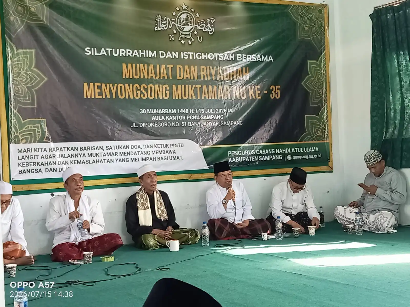 PCNU Sampang Gelar Silaturahim dan Istighotsah Sambut Muktamar NU ke-35