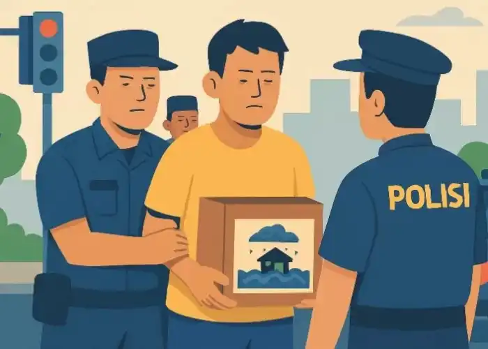 Pria di Bangkalan Diamankan Satpol PP, Galang Dana Bencana Sumatra Tanpa Izin