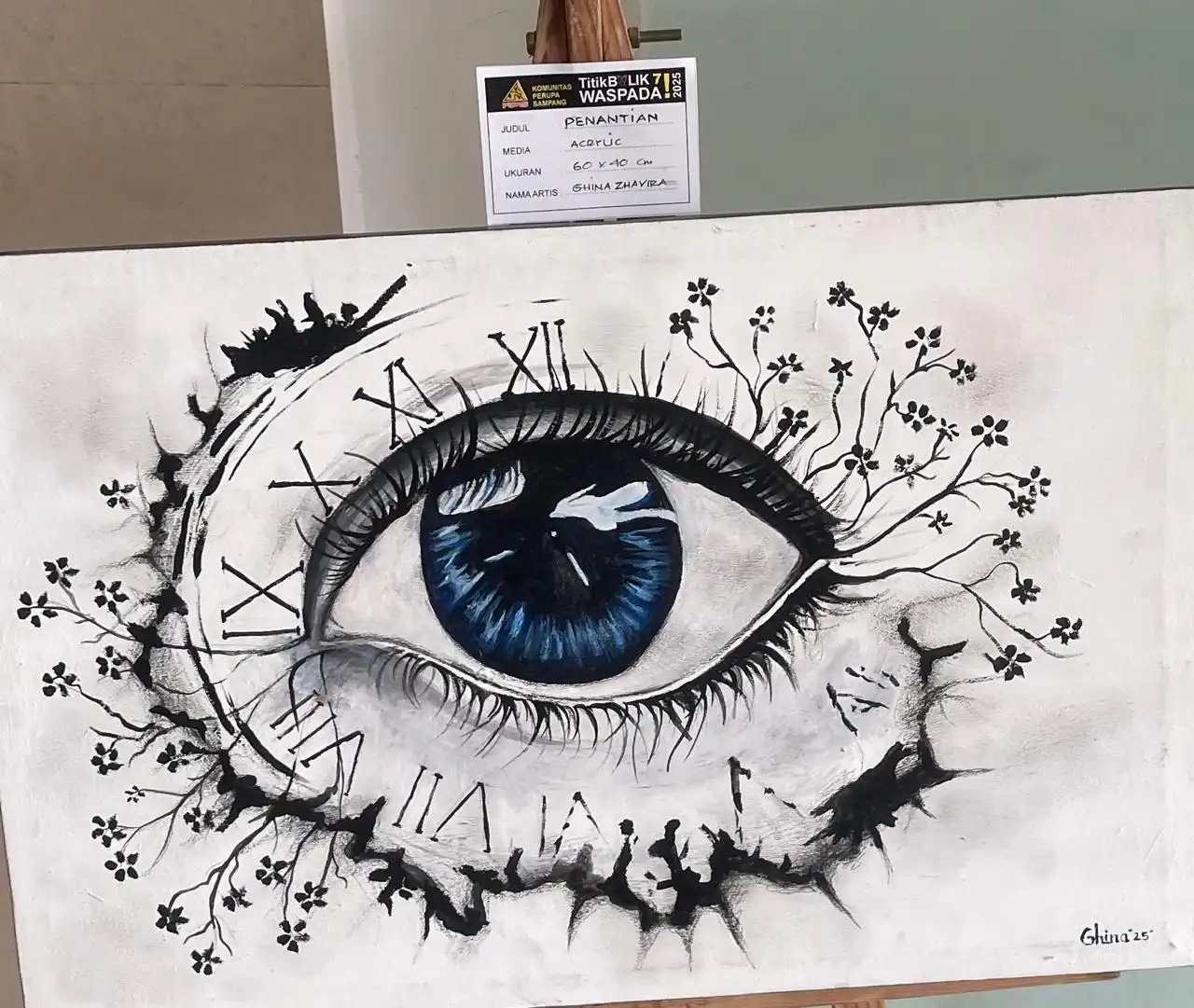 Dia Bercerita Lewat Mata