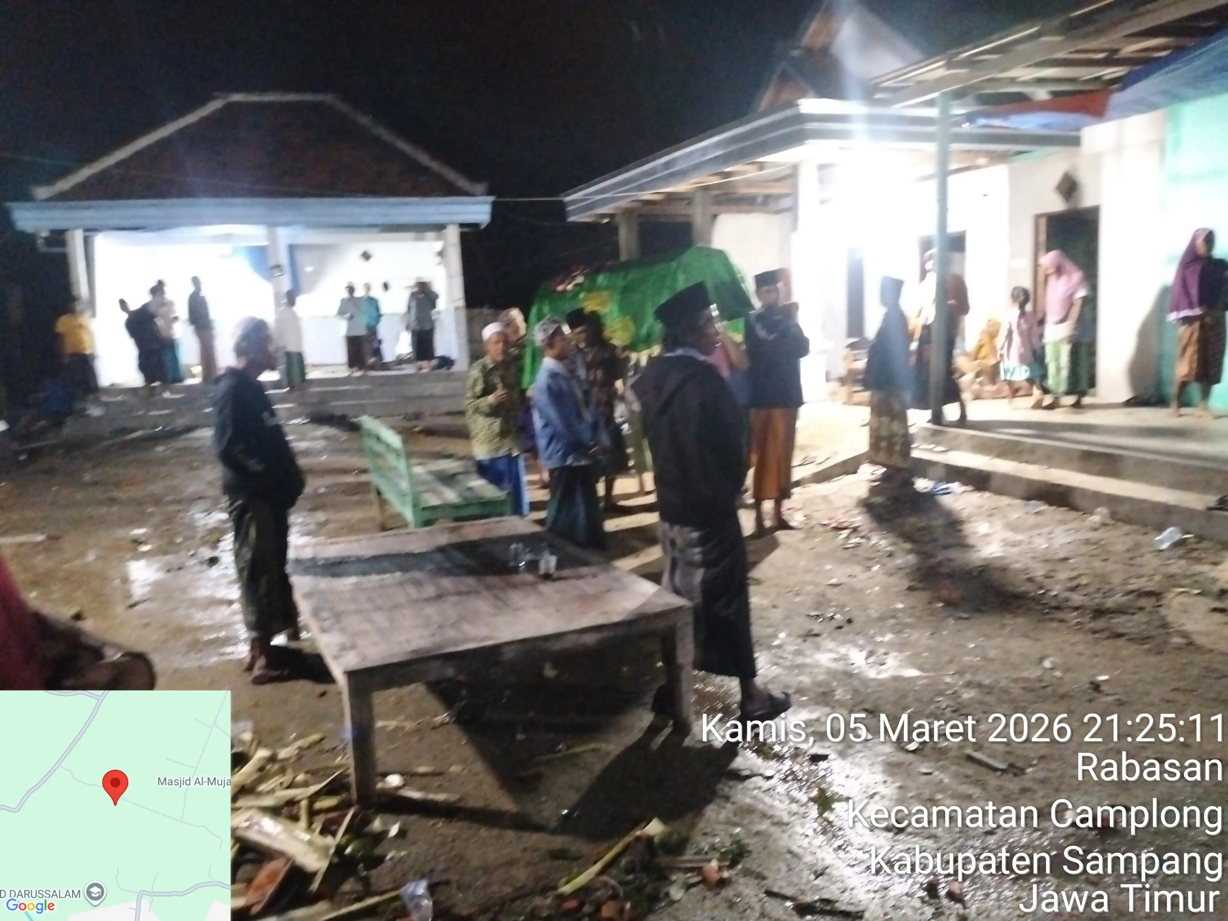 Angin Kencang Terjang Camplong Sampang, 1 Warga Meninggal dan Puluhan Rumah Rusak