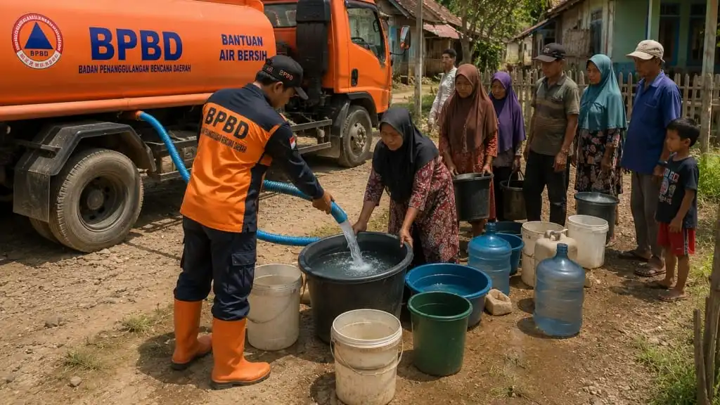 Pemprov Jatim kirim air bersih guna atasi kekeringan di Kabupaten Bangkalan