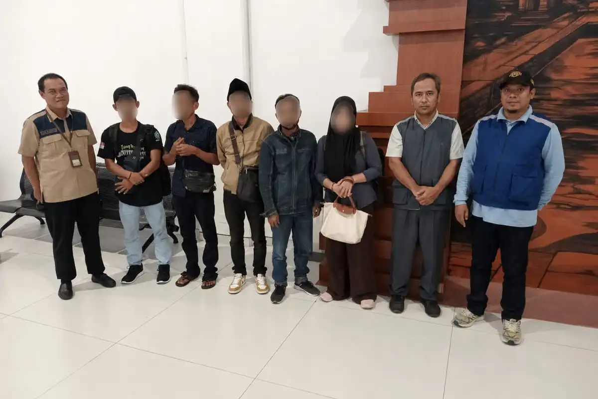 Dicegat di Batam, 5 Pekerja Migran Non-Prosedural Asal Bangkalan Dipulangkan